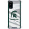 Michigan State University Spartans Jersey Galaxy S20 FE Clear Case